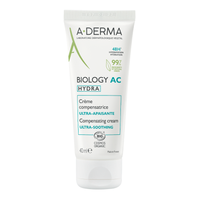A-DERMA BIOLOGY AC Hydra Крем восстанавливающий баланс ослабленной кожи, 40мл