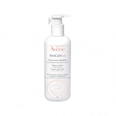 AVENE XeraCalm A.D Масло очищающее липидовосстанавливающее, 400мл