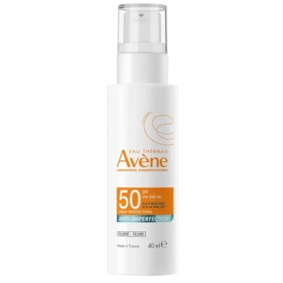 AVENE Anti-Imperfection Флюид солнцезащитный против несовершенств SPF50+, 40мл