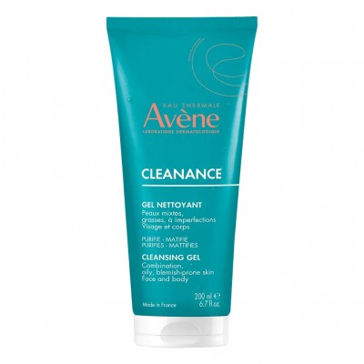 AVENE CLEANANCE Гель очищающий матирующий, 200мл
