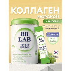 BB LAB Коллаген низкомолекулярный биотин плюс, 30 стик-пакетов по 2г. BB LAB Коллаген низкомолекулярный биотин плюс, 30 стик-пакетов по 2г.