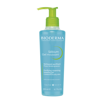 BIODERMA Sebium Гель очищающий, 200мл