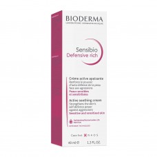 BIODERMA Sensibio Defensive Rich Крем насыщенный увлажняющий для чувствительной кожи лица, 40мл