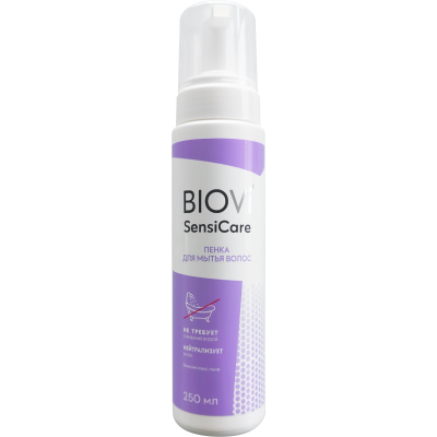 BIOVI Пенка для мытья волос без использования воды, 250мл