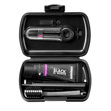 Curaprox НАБОР: Паста Black is white (10мл), зубная щётка, 2 ёршика (S и M)