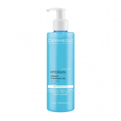 DERMEDIC HYDRAIN3 HIALURO Гель для умывания кремовый, 200мл