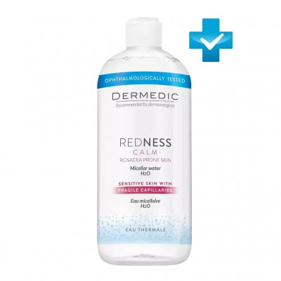 DERMEDIC REDNESS Мицеллярная вода H2O, 500мл