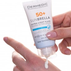 DERMEDIC SUNBRELLA Флюид ультралёгкий SPF50+ для жирной и комбинированной кожи, 40мл