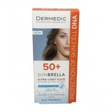 DERMEDIC SUNBRELLA Флюид ультралёгкий SPF50+ для сухой и нормальной кожи, 40мл
