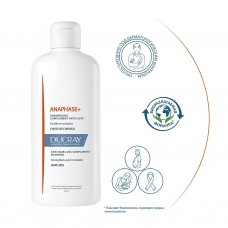 DUCRAY ANAPHASE + Шампунь для ухода за ослабленными, выпадающими волосами, 400мл