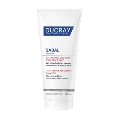 DUCRAY SABAL Шампунь себорегулирующий для жирных волос, 200мл