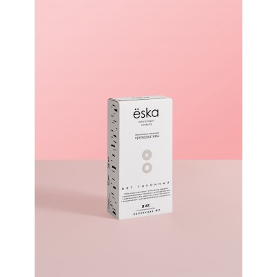 Eska Набор презервативов 9 штук, Увеличенные латексные