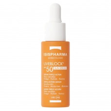 ISISPHARMA UVEBLOCK Sun Сыворотка SPF50 солнцезащитная увлажняющая с эффектом сияния, 28мл