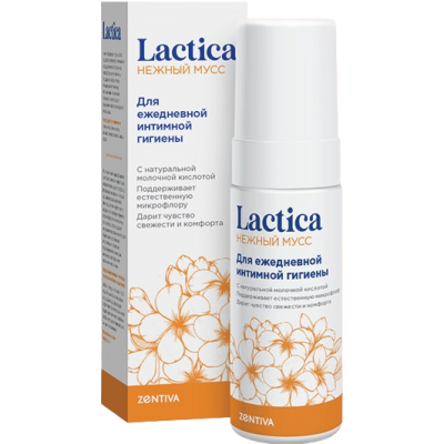 Lactica Мусс нежный для ежедневной интимной гигиены, 200мл