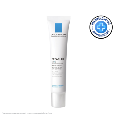 La Roche-Posay Effaclar K+ Эмульсия корректирующая против черных точек для жирной кожи, 40мл