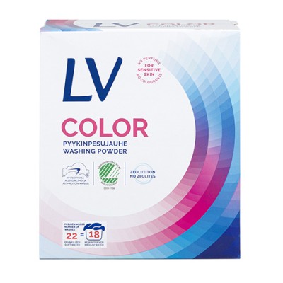 LV Порошок стиральный для цветных тканей, 750мл