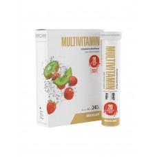Maxler Мультивитамин 4,0г, вкус клубника-киви шипучие таблетки БАД, 20шт