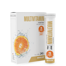 Maxler Мультивитамин 4,0г, вкус апельсин шипучие таблетки БАД, 20шт
