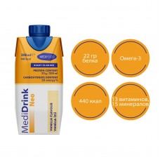 MediDrink Neo Энтеральное питание для онкологических больных со вкусом ваниль, 200мл