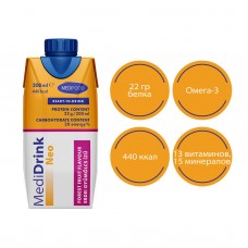 MediDrink Neo Энтеральное питание для онкологических больных со вкусом лесных ягод, 200мл