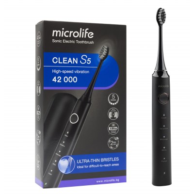 Электрическая звуковая зубная щётка Microlife Clean S5