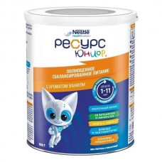 Nestle Clinutren Junior Ресурс Клинутрен Юниор со вкусом ванили для детей 1- 10 лет, 800 г