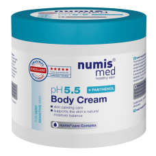 Numis med pH 5.5 Крем для тела для чувствительной кожи с пантенолом, 400мл Numis med pH 5.5 Крем для тела для чувствительной кожи с пантенолом, 400мл