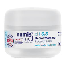 Numis med pH 5.5 Крем для лица успокаивающий день-ночь для чувствительной кожи с пантенолом, 50мл