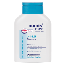 Numis med pH 5.5 Шампунь для волос для ежедневного применения для чувствительной кожи головы с пантенолом, 200мл Numis med pH 5.5 Шампунь для волос для ежедневного применения для чувствительной кожи головы с пантенолом, 200мл