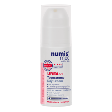 Numis med UREA Крем для лица дневной увлажняющий с 5% мочевины и гиалуроновой кислотой для очень сухой кожи, 50мл