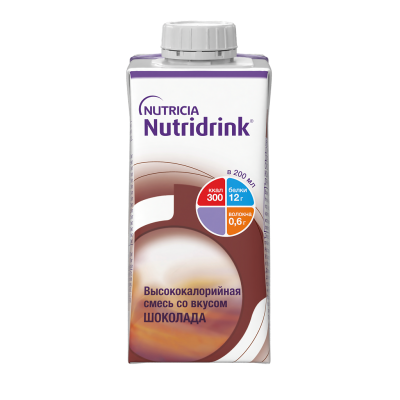 Nutricia Nutridrink (Нутридринк) со вкусом шоколада, 200мл
