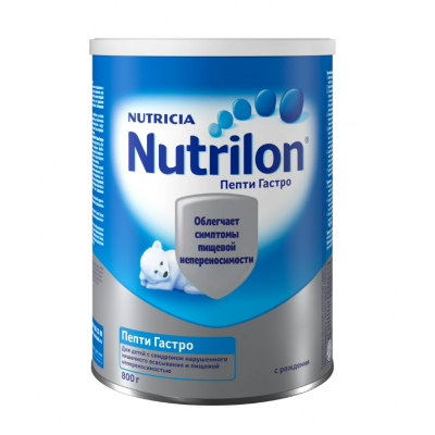 Nutricia Nutrilon Пепти Гастро (Нутрилон) лечебная молочная смесь от 0 месяцев, 800г
