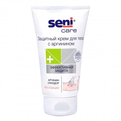 Seni Care Крем защитный для тела с аргинином, 200мл