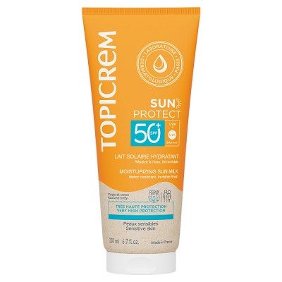 TOPICREM SUN PROTECT Молочко солнцезащитное увлажняющее SPF50+, 200мл