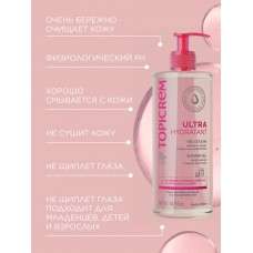 TOPICREM УУ Гель для душа(для тела, лица и волос), 500мл
