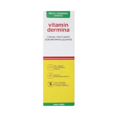 VITAMINDERMINA SEBO Крем для лица себонормализующий, 40мл